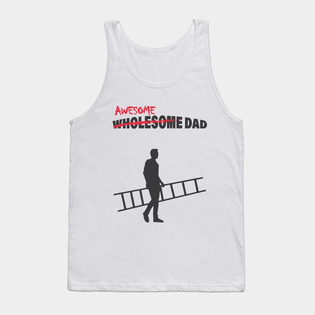 Awesome Dad - Graffiti Tank Top by Made by Popular Demand